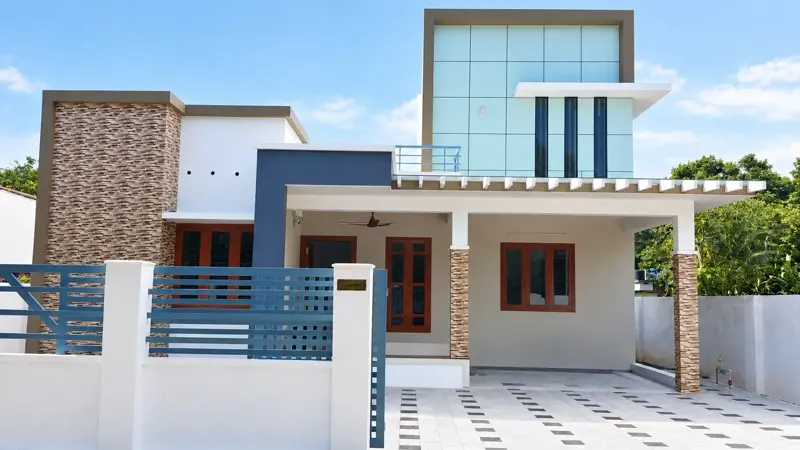 Vinod – completed construction project, Alappuzha, Kerala